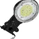 50W Yard Light Outdoor Lighting7000 Lumens LED Area Light Dusk to Dawn110 Volts Barn Lamps5000K Daylight Security FloodlightIP65 Waterproof Corridor SconceLight Sensor Street Lamp (With New Upgrade Photocell Sensor)