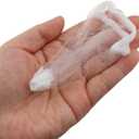 100PCS Kitchen Sink Beam Strainer Set 9x6cm White Disposable Kitchen Bathroom Sink Outlet Dishwashing Drain Outlet Anti Clogging Cleaning Floor Drain Screen