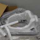 Raised Toilet Seat with Handles for Elderly - Toilet Seat Risers for Seniors with Adjustable Padded Arms - Elevated Toilet Safety Seat for Standard or Elongated Commode