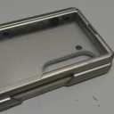 Vizvera for Samsung Galaxy Z Fold 6 Case RFID Wallet with Cards Holder [S Pen Holder] [Camera Cover] Shockproof Silicone Protective Phone Case for Z Fold 6 2024-Natural Titanium