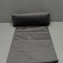 WdFour Velvet Neck & Head Pillow for Recliner Chair, Small Ergonomic Cervical Support Pillow for Home, Office and Travel, Non-Slip Cushion for Tension Relief & Shoulder Comfort (Dark Gray)