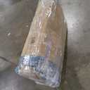 2-Cabinet White Makeup Vanity Dressing Table with Adjustable Mirror, 6-Shelves Power Outlet, for Women Girls Bedroom