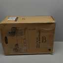 Collapsible Wagon Cart Heavy Duty Foldable, Folding Beach Wagon with Big Wheels for Sand, Utility Grocery Cart with Side Pocket and Brakes for Camping Sports Outdoor Activities, Black