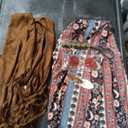 5pcs 60s 70s Costume Set for Women - Hippie & Disco Outfits with Fringe Vest, Boho Flared Bell-Bottom Pants, Complete Retro Dance Party Wear for Carnivals, Themed Events & Costume Parties (Vintage Bohemian Ensemble), Size XL