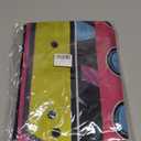 6x2.5ft 80s 90s Disco Tablecloth, Retro Cute Music Radio Table Cover, Waterproof Rectangle Washable Decoration, Back to 80s 90s Party Supplies