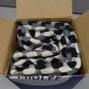 MIULEE Pack of 2 Outdoor Throw Pillow Covers Decorative Farmhouse Square Waterproof Pillows for Tent Patio Garden Balcony Sofa, 20x20 Inch Gray