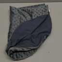 Mila Millie Water Resistant Removable Cover for Newborn Lounger | Minky Sensory Touch Slipcover for Baby Floor Seat | Premium Quality Soft Wipeable Fabric | Hypoallergenic (Stone)