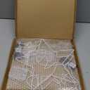 3 Pcs Christmas Window Lights, Battery Powered Star&Reindeer&Tree Lights with Timer Function, 135 LEDs Hanging Christmas Window Decorations Light for Holiday Fireplace Tree Window Indoor Outdoor Dcor