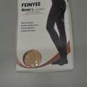 Women's 200D Thick Tights with Fleece Lining - Opaque Winter Pantyhose for Ultimate Warmth in 4 Classic Colors (Beige, M)