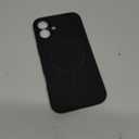 Miracase Magnetic for iPhone 16 Plus Case, [Soft Anti-Scratch Microfiber Lining], Magnetic for MagSafe, Liquid Silicone Shockproof Drop Protection Phone Case for 16 Plus,Black