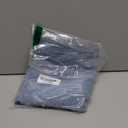 DriftAway Linen Textured Curtain Valances for Windows Light Filtering 3 Inch Rod Pocket Farmhouse Country Rustic Kitchen Valances for Bedroom Living Room Bathroom 14 inch Length Blue