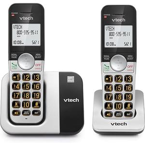 VTech Cordless Phone 2Handset with Large Display and Big Buttons, DECT 6.0 with Caller ID/Call Waiting, Full Duplex Speakerphone, ECO Mode, Last 10 Number Redial, Easy to Use,VG2312
