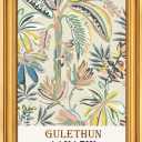 GULETHUN 11x17 Frame, Transitional Modern Design Picture Frames, Rustic Poster Frame for Home Decor, Gold Vintage Photo Frame, Horizontal or Vertical Display, Choose Size & Color, 11x17in