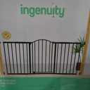 Ingenuity Decorative Extra Wide Baby Gate & Dog Gate, 44"-72" Wide, 36" Tall, Hardware Mounted, Install in Hallways, Bottom of Stairs, or Large Openings - Bronze
