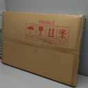 Rectangle LED Bathroom Mirror, 32"x20" Anti-Fog Double Touch Lighted Wall Vanity Mirror 45 Beveled Metal Frame Stepless Adjustable Color Temperature Smart Mirror 3000K-6000K, Gold