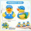 24 Pcs Golf Rubber Ducks 2 Inch Golf Sport Party Favors Bulk Tiny Golfer Golfs Party Decorations for Team Events Decorations Birthday Supplies Club Player Gift