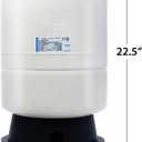 iSpring T11M 11 Gallon Pre-Pressurized Water Storage Reverse Osmosis Systems ro Tank, White