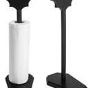 Bat Paper Towel Holder - Halloween Decor for Kitchen and Bathroom - Gothic Home Decor for Oddities and Curiosities - Goth Accessories for Countertop Stand - Witchy Gifts for Women