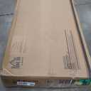 HOMCOM Rolling Kitchen Island Cart with 47" Stainless Steel Top, Portable Island Table for Kitchen with Wheels, Adjustable Shelves, 2 Drawers, Spice, Knife and Towel Rack, White