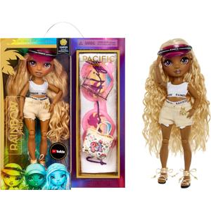 Rainbow High Pacific Coast Harper Dune- Sand (Light Yellow) Fashion Doll with Outfit, Pool Accessories Playset, Interchangeable Legs, Toys for Kids, Great Gift for Ages 6-12+ Years Rainbow High Pacific Coast Harper Dune- Sand (Light Yellow) Fashion Doll with Outfit, Pool Accessories Playset, Interchangeable Legs, Toys for Kids, Great Gift for Ages 6-12+ Years
