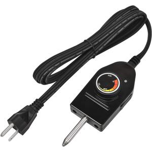 Stanbroil Power Cord with Thermostat Control Replacement for Stanbroil Heating Element, 125V 15A, Not Universal