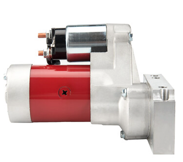 KAC Starter Motor,18493 Starter Fit for Chevy SBC BBC High Torque Tooth 305 396 454 Red 3HP Mini, 3HP, Tooth Flywheel: 153 168