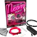ArtSkills Make Your Own Neon Sign Kit, Pink Neon Lights for Bedroom Dcor, Wall Dcor, LED Flexible Light Strip for Custom Neon Signs
