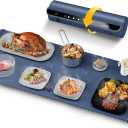 Extra Large Food Warming Mat, 36x15 Inch Electric Heating Tray for Parties, Buffets, and Family Gatherings