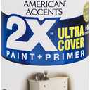 Rust-Oleum 327920 American Accents Spray Paint, 12 oz, Satin Heirloom White