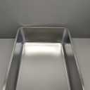 Stainless Steel Litter Box, 23.6x15.7"x6" Deep Stainless Steel Cat Litter Box Extra Large, XL Metal Litterbox for Big Cats with High Sides, Non Stick Surface, Easy to Clean