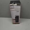 Space Heater, WINHL 17 Inches Electric Heaters for Indoor Use with Thermostat and Remote, 70°Oscillation, 12H Timer, 5 Modes, 1500W PTC Ceramic Fast Safety Heat for Office Bedroom Home