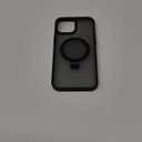DUEDUE for iPhone 15 Plus Case Magnetic with Ring Stand[Compatible with Magsafe], Full Body Protective Cover Slim Shockproof Kickstand Phone Case for Apple iPhone 15 Plus 6.7", Black