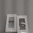 roygra Cigarette Case with Lighter (2 Pack), King Size 85mm Magnetic Switch 20 Capacity Holder Case for Men Women, Accessories, Rechargeable Flameless Windproof Electric Lighters (Gray+Silver)