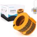 Air Purifier Carbon Fiber Evaporator Filter Compatible with Dyson PH01 PH02 PH03 PH04 PH3A Air Purifier Replacement Parts (One Size)