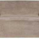 H.VERSAILTEX Stretch Velvet Loveseat Covers for 2 Cushion Couch Covers for Living Room Sofa Covers Slipcovers with Non Slip Straps Bottom, Ultra Thick Comfy Velour (Width 58"-72", Taupe) Grey