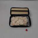 Rummy Cube Game Set for 6 Players with 6 Wooden Racks, 160 Numbers Rummy Tiles, Travel Case & Bag, Classic Tile Game for Family Adults Kids