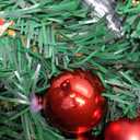 Christmas Garland,Christmas Garland with Lights Battery Operated,9 ft Rattan Artificial Flower Vine Plants Xmas Decorations for Indoor Outdoor Home Mantel Fireplace Stairs