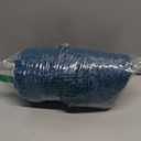 Yimobra Toilet Rug U Shaped Washable 24x20 Inch - Ultra Soft Absorbent Chenille Bath Rugs for Toilet, Quick Dry & Machine Washable, Non Slip Contour Bathroom Mat, Peacock Blue