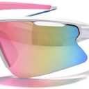 SEKKAF Polarized Sports Sunglasses for Men Women and Youth, UV400 Protection Ideal for Cycling Baseball Fishing Golf Running
