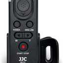 JJC RM-VPR1 Wired Remote Control for Sony FDR-AX53 AX33 AX100 AX700 AX45 AX60 PXW-X70 PXW-Z90V HXR-NX80 HDR-CX405 CX455 CX440 CX675 CX680 CX900 A1 II A6000 A6100 A6300 A6400 RX100 VII VI V RX10 IV III