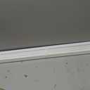 No Drill Cordless Vinyl Mini Blinds,White,35.5" W x 64" H | 1",No Tools,Horizontal Window Blinds,Light Filtering,Indoor Windows