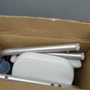 FSA/HSA Eligible, Vaunn Tool-Free Assembly Adjustable Shower Chair Spa Bathtub Seat Bench with Removable Back