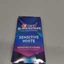 Crest 3D Whitestrips Sensitive White – Teeth Whitening Kit, 18 Treatments, Each with 1 Upper/1Lower, 36 Strips – Crest 3DWhite Teeth Whitening Strips