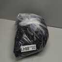 6-Pack 6 Ft Black Spandex Table Covers For Rectangle Standard Folding Tables - Wrinkle Resistant Stretch Tablecloths - Ultimate Fitted Table Protector For Parties, Trade Shows, Wedding