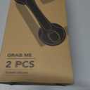 2 Pack 12 Inch Grab Bars for Bathtubs and Showers for Seniors, Heavy Duty Shower Handle for Elderly, Suction Cup Removable Handrails Handicap Bath Grip Bathroom Safety Grips Black