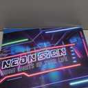 Happy Birthday Neon Sign for Wall Decor, Dimmable LED Happy Birthday Light Up Sign, Happy Birthday Sign for All Birthday Party Decoration Backdrop and Any Ages Bday Celebration, Warm White