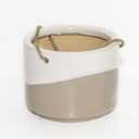 Hanging Planter, Pots, Ceramic, ,Rope Hanger, Indoor outdoor