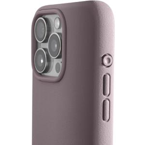 TineeOwl for iPhone 15 Pro Max Magnetic Case - Dune Series, Compatible with MagSafe, TPU, Minimalist, Slim/Thin, Grippy with Microfiber Lining, Rounded Action Button (Dusty Lilac, iPhone 15 Pro Max)