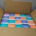 Amazon Basics Facial Tissue with Lotion, 2-Ply, 1350 Count (18 Packs of 75), (Packaging May Vary)