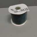 Ribbli Forest Green Velvet Wired Ribbon 4 Inch Metallic Green Gold Crushed Velvet Christmas Ribbon for Gift Wrapping Christmas Tree Decoration Crafts Wreaths Supplies-Continuous 10 Yards